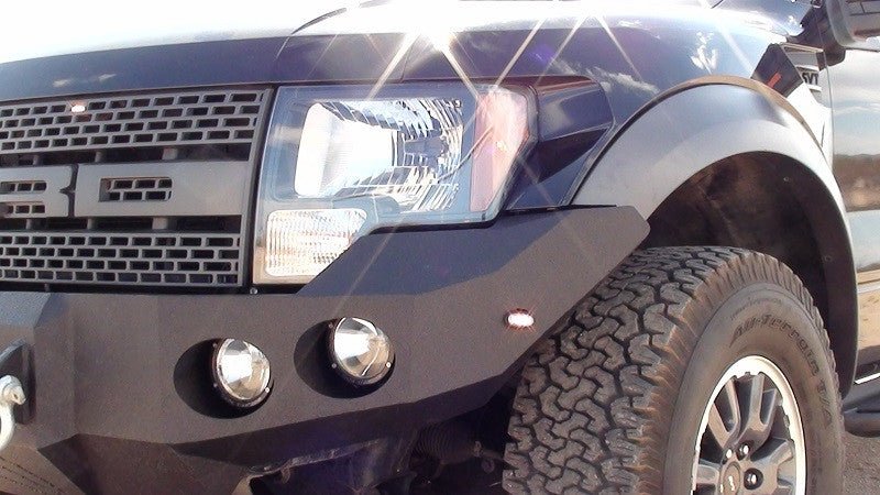 2010-2014 Ford Raptor Front Bumper - Iron Bull BumpersFRONT IRON BUMPER