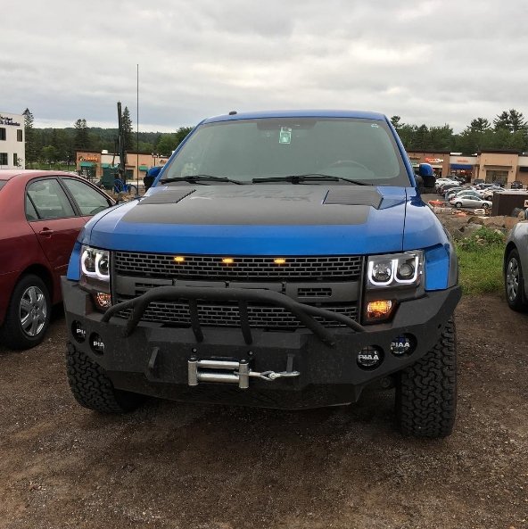 2010-2014 Ford Raptor Front Bumper - Iron Bull BumpersFRONT IRON BUMPER