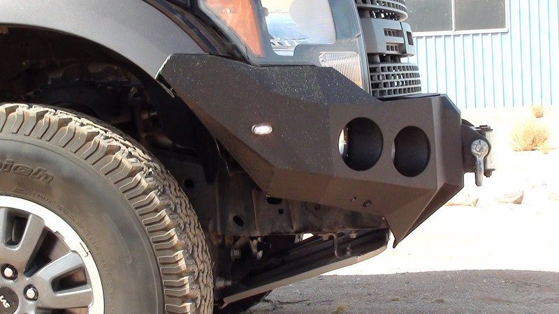 2010-2014 Ford Raptor Front Bumper - Iron Bull BumpersFRONT IRON BUMPER