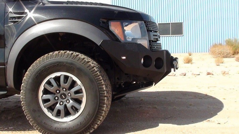 2010-2014 Ford Raptor Front Bumper - Iron Bull BumpersFRONT IRON BUMPER