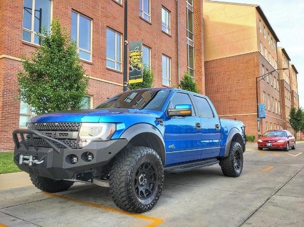 2010-2014 Ford Raptor Front Bumper - Iron Bull BumpersFRONT IRON BUMPER