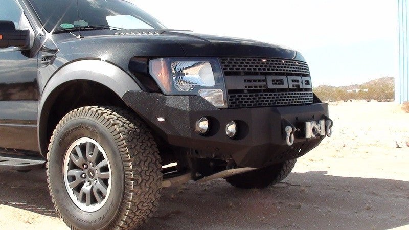 2010-2014 Ford Raptor Front Bumper - Iron Bull BumpersFRONT IRON BUMPER