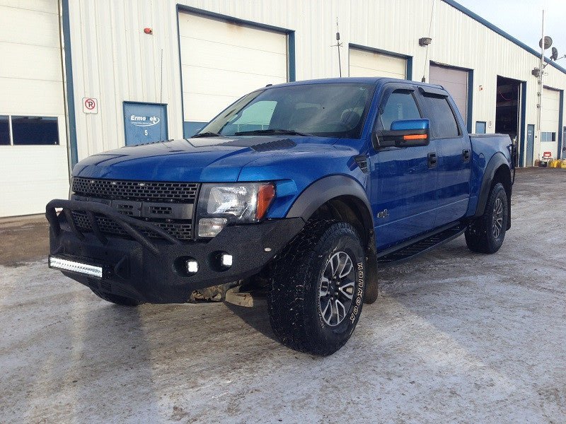 2010-2014 Ford Raptor Front Bumper - Iron Bull BumpersFRONT IRON BUMPER