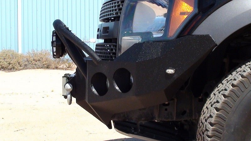 2010-2014 Ford Raptor Front Bumper - Iron Bull BumpersFRONT IRON BUMPER