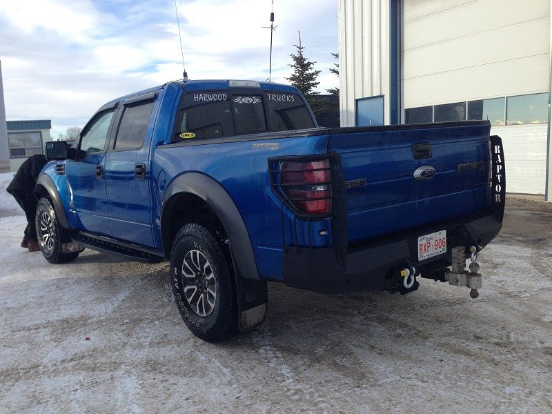 2010-2014 Ford Raptor Rear Bumper | Parking Sensor Cutouts Available - Iron Bull BumpersREAR IRON BUMPER