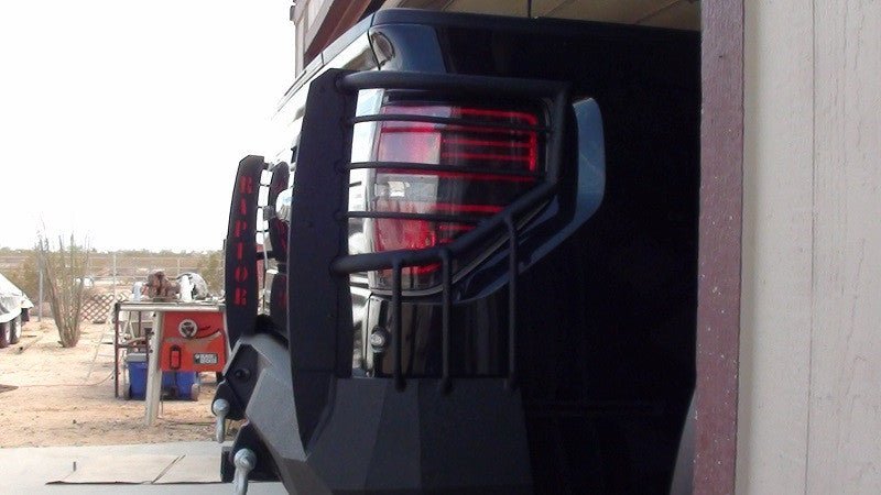 2010-2014 Ford Raptor Rear Bumper | Parking Sensor Cutouts Available - Iron Bull BumpersREAR IRON BUMPER