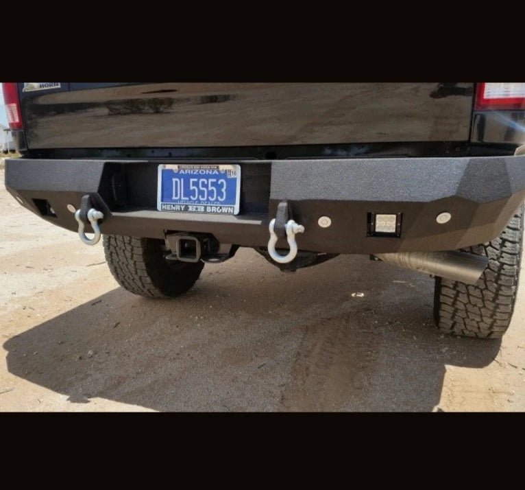 2010-2018 RAM 2500/3500 Rear Bumper | Parking Sensor Cutouts Available - Iron Bull BumpersREAR IRON BUMPER