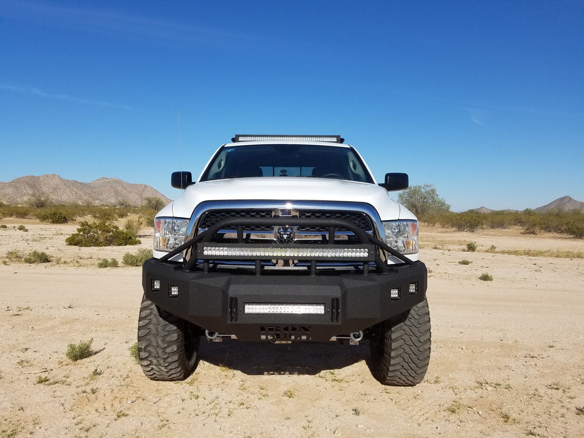 2010-2019 RAM 2500/3500 Front Bumper | Parking Sensor Cutouts Available - Front Truck Winch Bumper