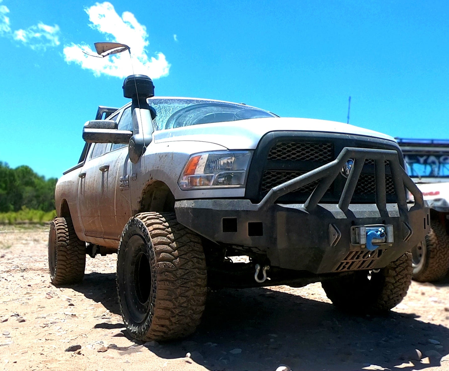 2010-2019 RAM 2500/3500 Front Bumper | Parking Sensor Cutouts Available - Front Truck Winch Bumper