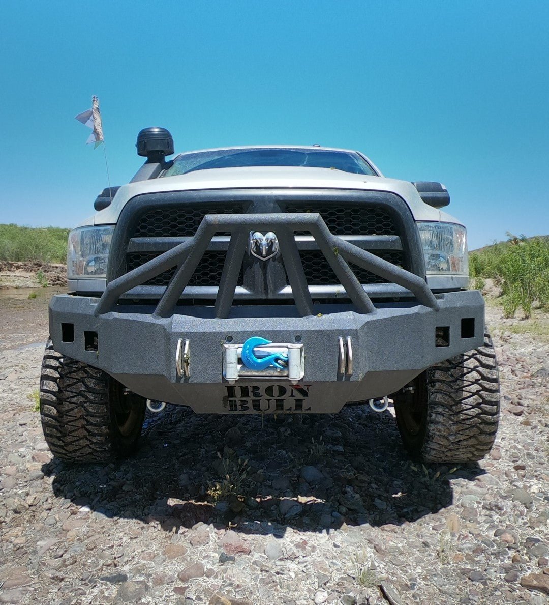 2010-2019 RAM 2500/3500 Front Bumper | Parking Sensor Cutouts Available - Front Truck Winch Bumper