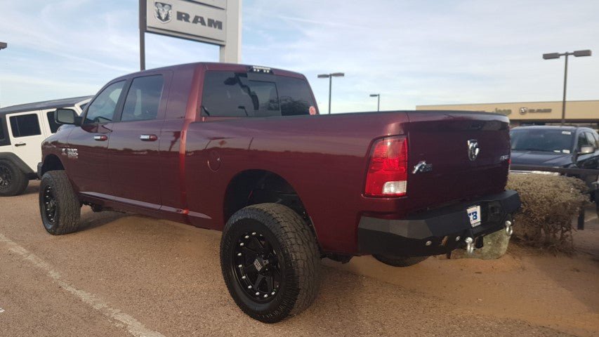2010-2019 RAM 2500/3500 Rear Bumper | Parking Sensor Cutouts Available - Iron Bull BumpersREAR IRON BUMPER