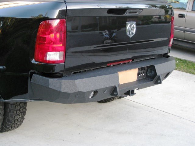 2010-2019 RAM 2500/3500 Rear Bumper | Parking Sensor Cutouts Available - Iron Bull BumpersREAR IRON BUMPER