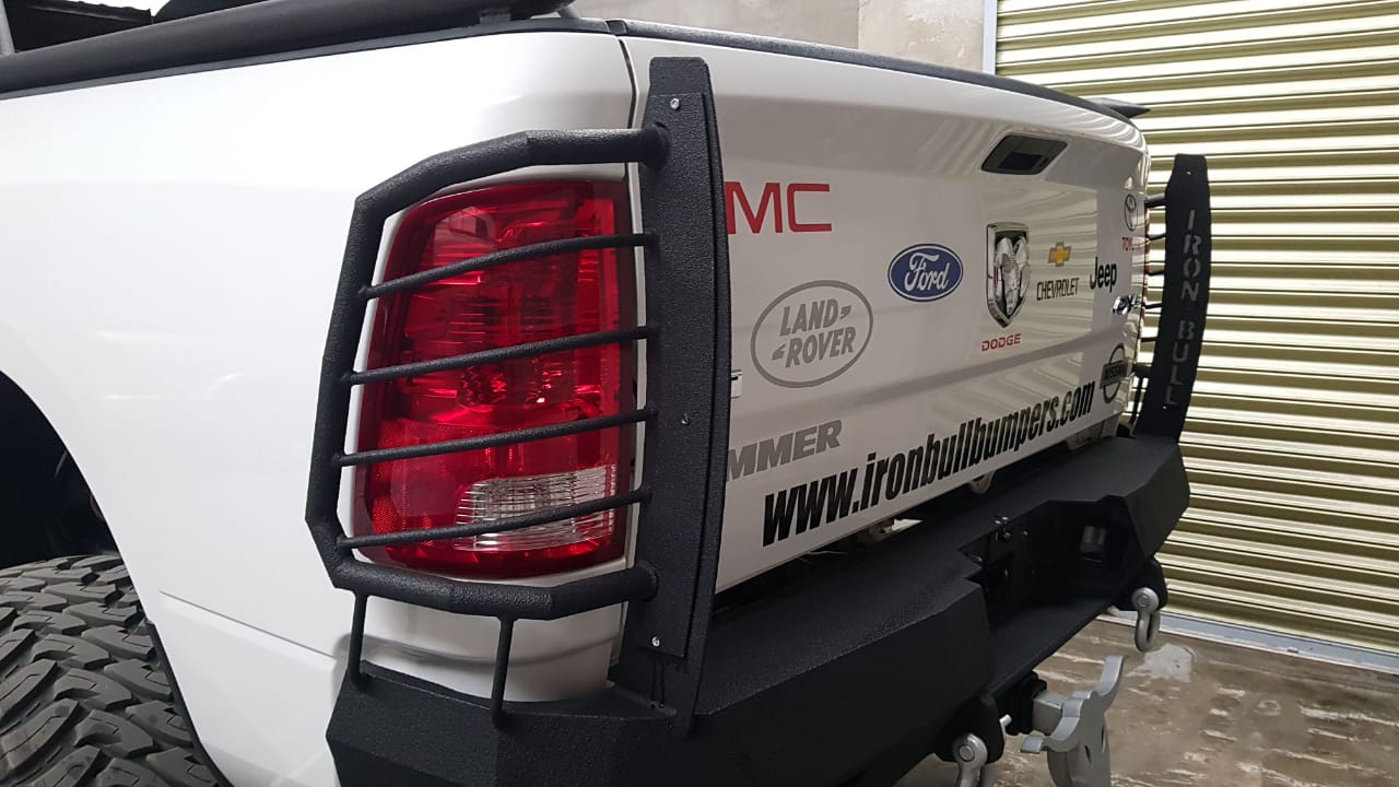 2010-2019 RAM 2500/3500 Rear Bumper | Parking Sensor Cutouts Available - Iron Bull BumpersREAR IRON BUMPER