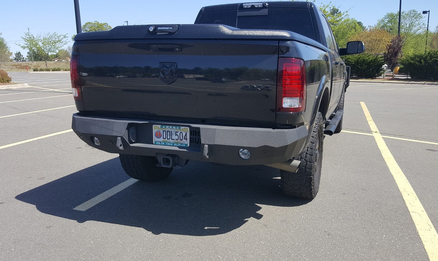 2010-2019 RAM 2500/3500 Rear Bumper | Parking Sensor Cutouts Available - Iron Bull BumpersREAR IRON BUMPER