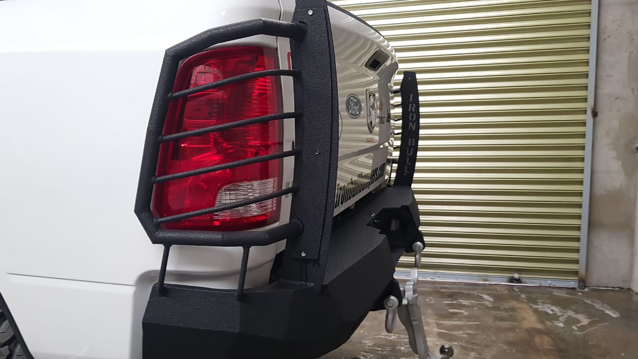 2010-2019 RAM 2500/3500 Rear Bumper | Parking Sensor Cutouts Available - Iron Bull BumpersREAR IRON BUMPER