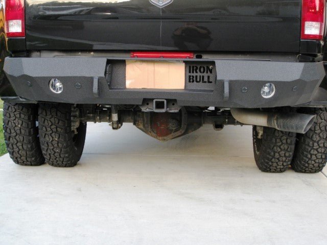 2010-2019 RAM 2500/3500 Rear Bumper | Parking Sensor Cutouts Available - Iron Bull BumpersREAR IRON BUMPER