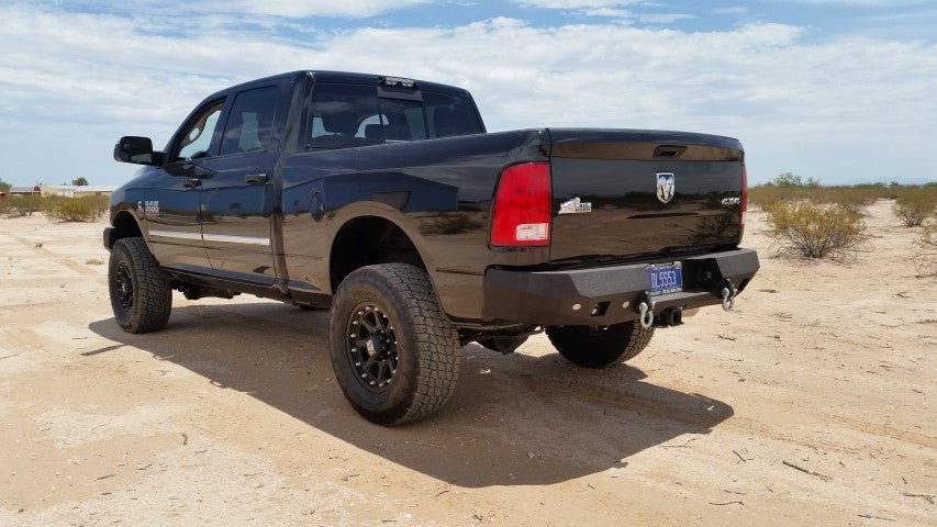 2010-2019 RAM 2500/3500 Rear Bumper | Parking Sensor Cutouts Available - Iron Bull BumpersREAR IRON BUMPER