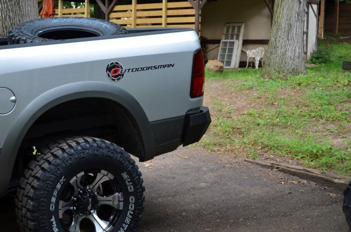 2010-2019 RAM 2500/3500 Rear Bumper | Parking Sensor Cutouts Available - Iron Bull BumpersREAR IRON BUMPER