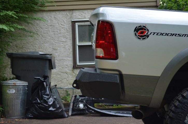 2010-2019 RAM 2500/3500 Rear Bumper | Parking Sensor Cutouts Available - Iron Bull BumpersREAR IRON BUMPER