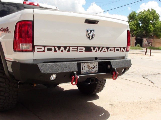 2010-2019 RAM 2500/3500 Rear Bumper | Parking Sensor Cutouts Available - Iron Bull BumpersREAR IRON BUMPER