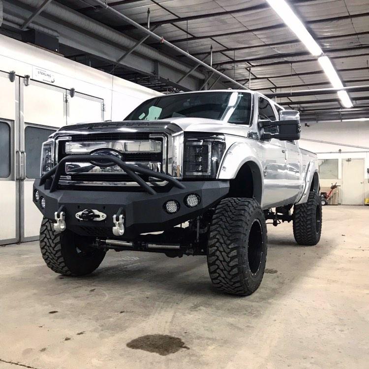 2011-2016 Ford F250/F350 Front Bumper - Iron Bull BumpersFRONT IRON BUMPER