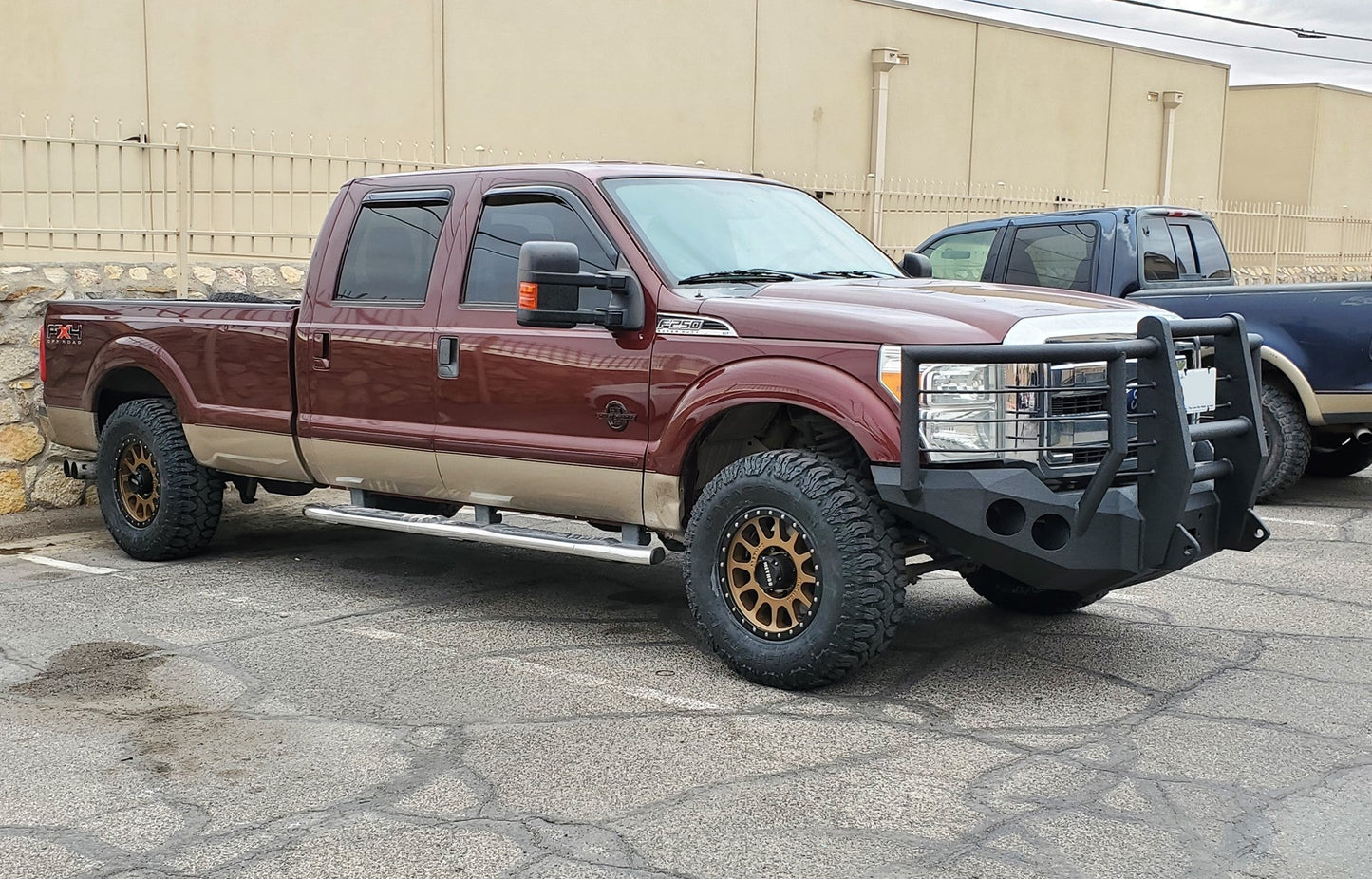 2011-2016 Ford F250/F350 Front Bumper - Iron Bull BumpersFRONT IRON BUMPER