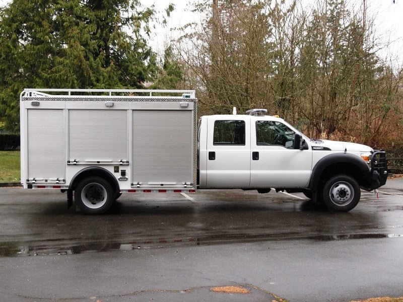 2011-2016 Ford F450/F550 Front Bumper With Fender Flare Adapters - Iron Bull BumpersFRONT IRON BUMPER