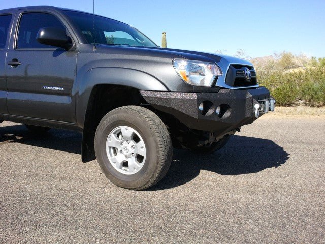 2012-2015 Toyota Tacoma Front Bumper - Iron Bull BumpersFRONT IRON BUMPER