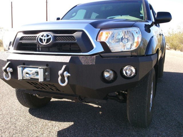 2012-2015 Toyota Tacoma Front Bumper - Iron Bull BumpersFRONT IRON BUMPER