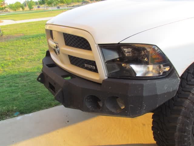 2013-2022 Classic Only RAM 1500 Sport Front Bumper | Parking Sensor Cutouts Available - Iron Bull Bumpers