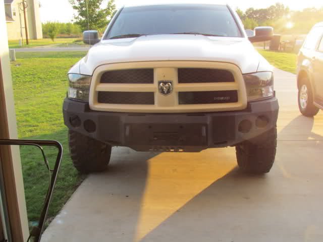 2013-2022 Classic Only RAM 1500 Sport Front Bumper | Parking Sensor Cutouts Available - Iron Bull Bumpers