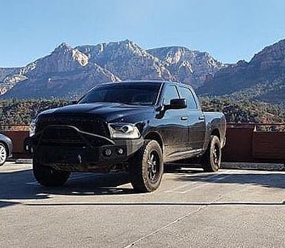 2013-2022 Classic Only RAM 1500 Sport Front Bumper | Parking Sensor Cutouts Available - Iron Bull Bumpers