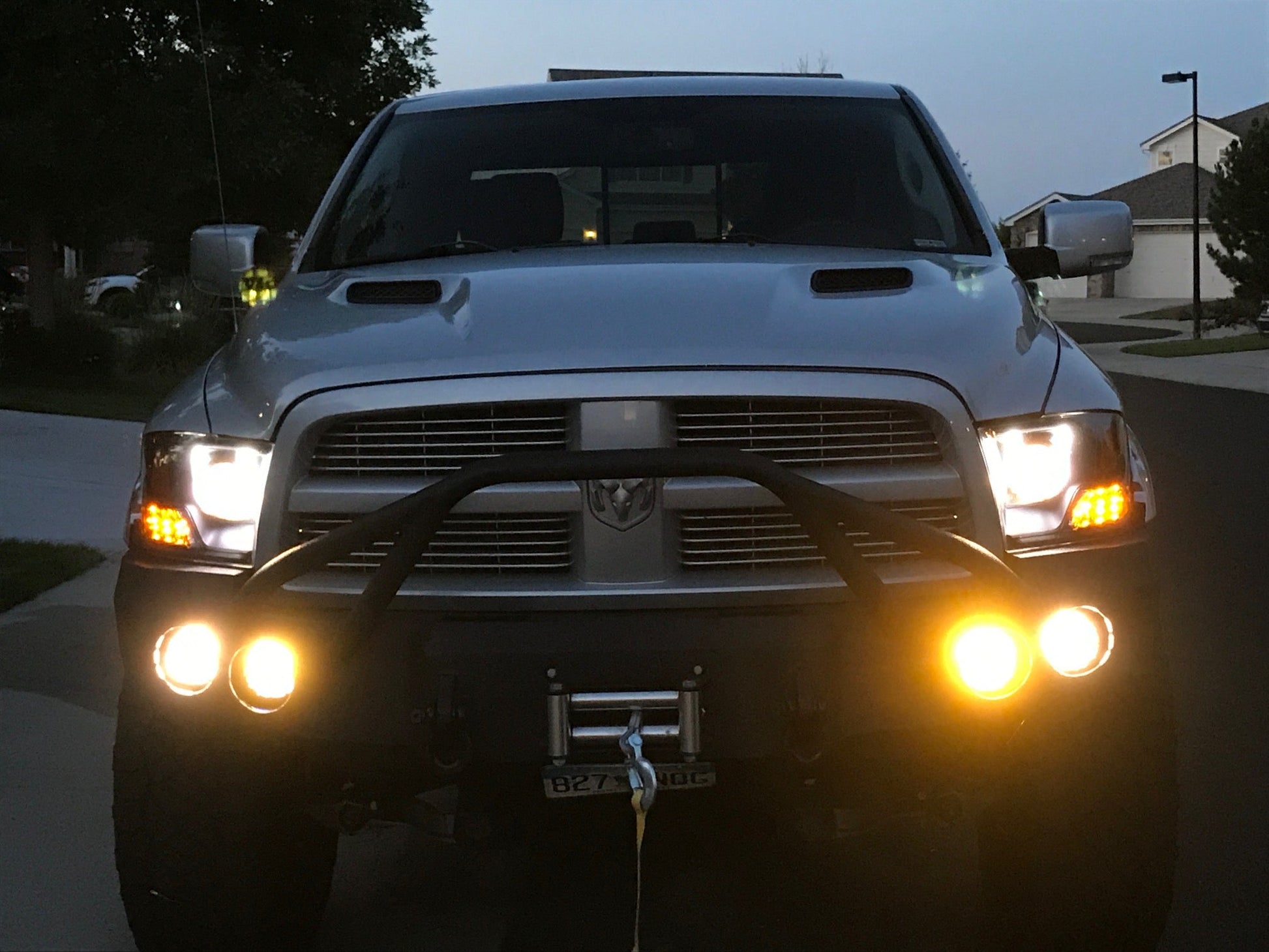 2013-2022 Classic Only RAM 1500 Sport Front Bumper | Parking Sensor Cutouts Available - Iron Bull Bumpers