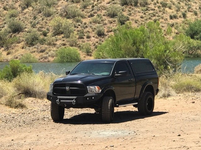 2013-2022 Classic Only RAM 1500 Sport Front Bumper | Parking Sensor Cutouts Available - Iron Bull Bumpers