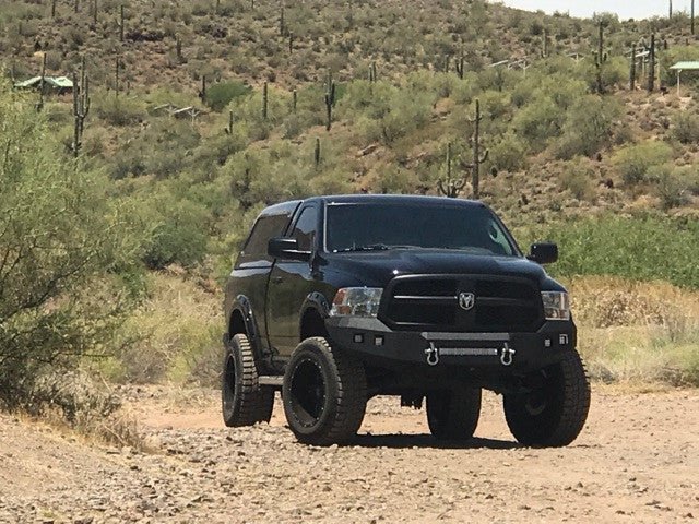 2013-2022 Classic Only RAM 1500 Sport Front Bumper | Parking Sensor Cutouts Available - Iron Bull Bumpers