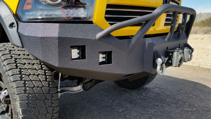2013-2022 Classic Only RAM 1500 Sport Front Bumper | Parking Sensor Cutouts Available - Iron Bull Bumpers