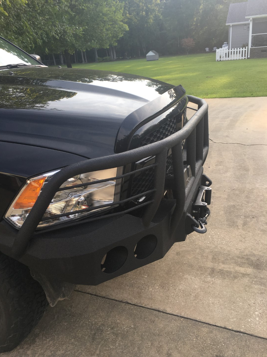 2013-2022 Classic Only RAM 1500 Sport Front Bumper | Parking Sensor Cutouts Available - Iron Bull Bumpers