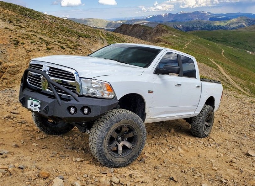 2013-2022 Classic Only RAM 1500 Sport Front Bumper | Parking Sensor Cutouts Available - Iron Bull Bumpers