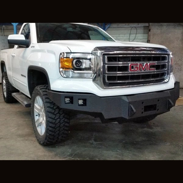 2014-2015 GMC Sierra 1500 Front Bumper | Parking Sensor Cutouts Available