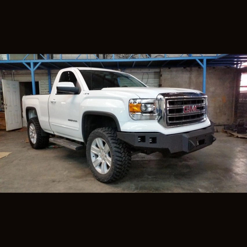 2014-2015 GMC Sierra 1500 Front Bumper | Parking Sensor Cutouts Available