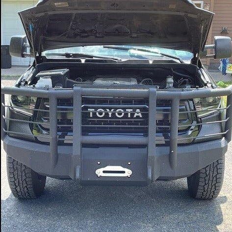 2014-2021 Toyota Tundra Front Bumper | Parking Sensor Cutouts Available - Iron Bull BumpersFRONT IRON BUMPER