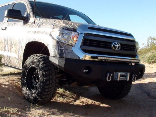 2014-2021 Toyota Tundra Front Bumper | Parking Sensor Cutouts Available - Iron Bull BumpersFRONT IRON BUMPER