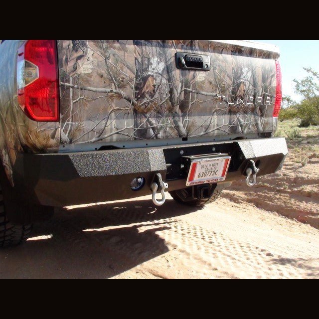 2014-2021 Toyota Tundra Rear Bumper | Parking Sensor Cutouts Available - Iron Bull BumpersREAR IRON BUMPER