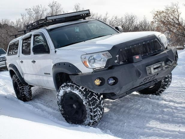 2012-2015 Toyota Tacoma Front Bumper - Iron Bull BumpersFRONT IRON BUMPER