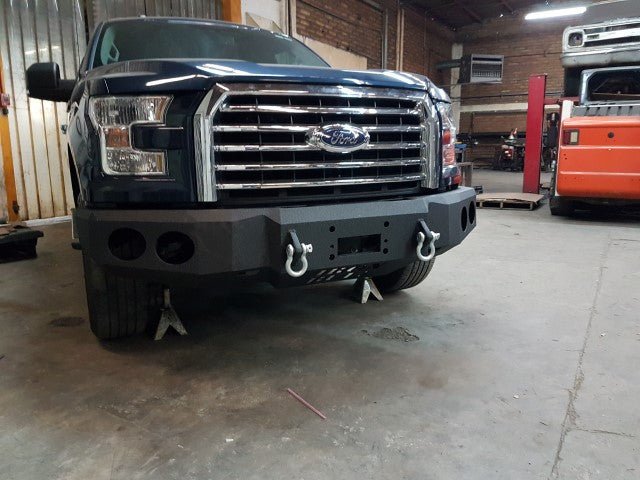 2015-2017 Ford F150 Front Bumper - Iron Bull BumpersFRONT IRON BUMPER