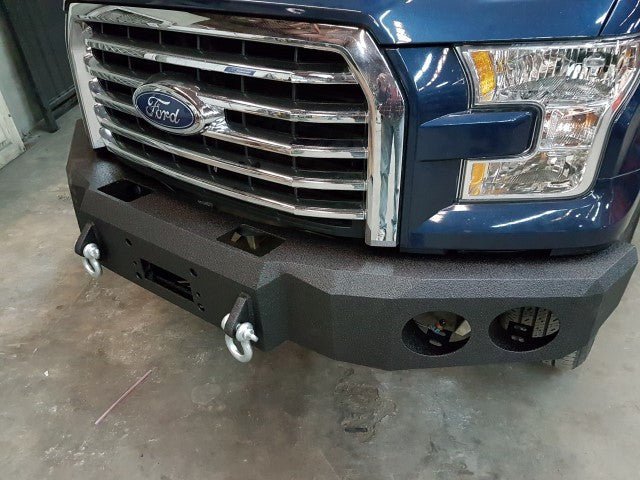 2015-2017 Ford F150 Front Bumper - Iron Bull BumpersFRONT IRON BUMPER