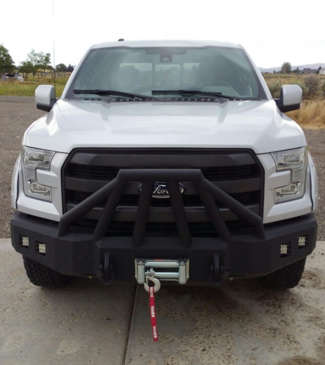 2015-2017 Ford F150 Front Bumper - Iron Bull BumpersFRONT IRON BUMPER