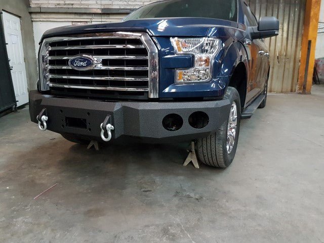 2015-2017 Ford F150 Front Bumper - Iron Bull BumpersFRONT IRON BUMPER