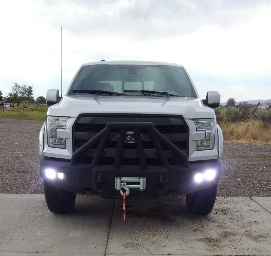 2015-2017 Ford F150 Front Bumper - Iron Bull BumpersFRONT IRON BUMPER