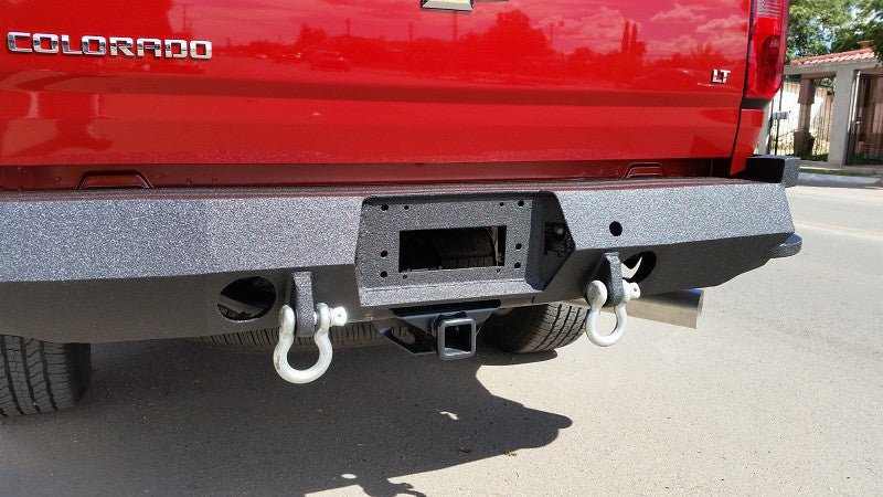 2015-2020 Chevrolet Colorado Rear Bumper - Iron Bull BumpersREAR IRON BUMPER